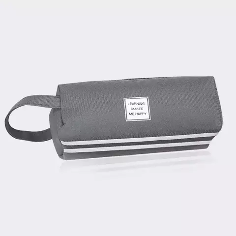 Penal \ Пенал \ Pencil bag Day of sunshine gray