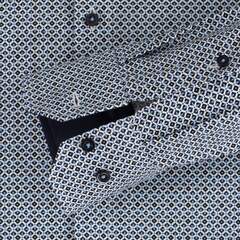 Сорочка мужская Venti Modern Fit 123942300-100 с геометрическим принтом