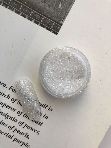 Блеск для ногтей Silver R-01