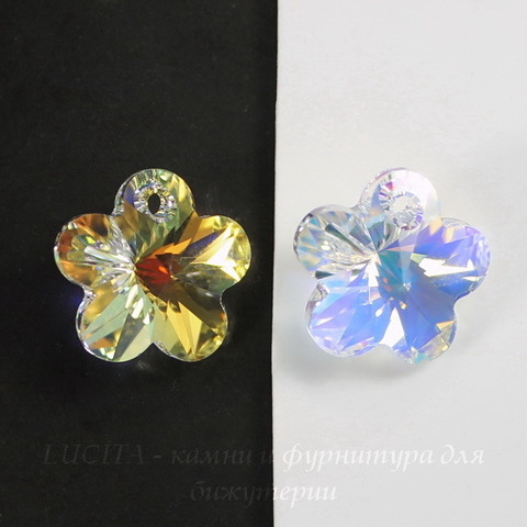 6744 Подвеска Сваровски Цветочек Crystal AB (20 мм)