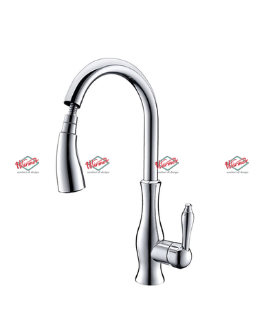 Смеситель для кухни Warmer Brushed Chrome Line KPV-0197