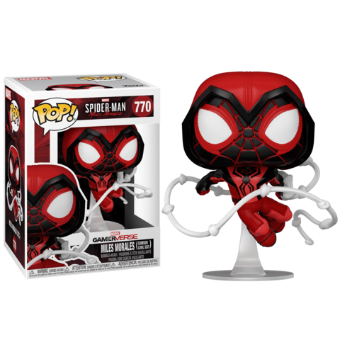 Funko POP! Marvel. Spider-Man: Miles Morales (Crimson Cowl Suit) (770)