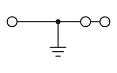 ST 1,5-TWIN-PE-Заземляющая клемма