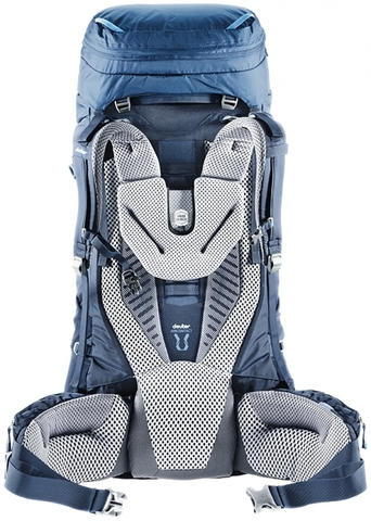 Картинка рюкзак туристический Deuter Aircontact 75+10 midnight-navy - 2