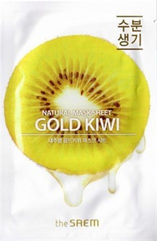 the Saem Natural Gold Kiwi Mask Sheet