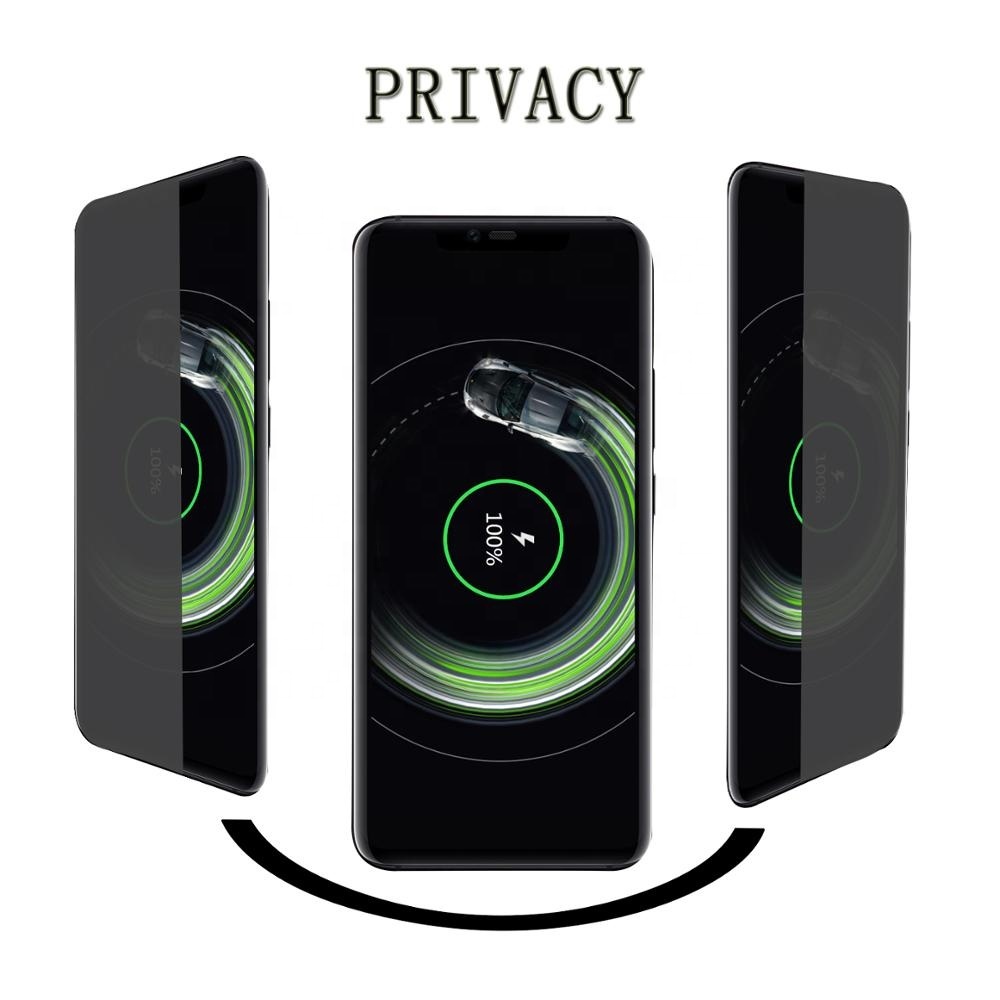 Защитное стекло Privacy Atouch + пленка назад для iPhone Xs: Антишпион