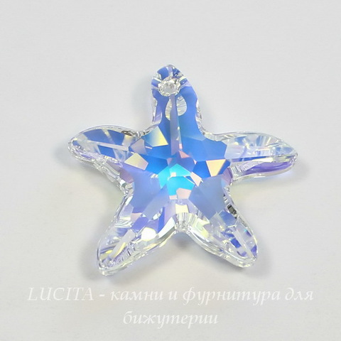 6721 Подвеска Сваровски Морская Звезда Crystal AB (16 мм)