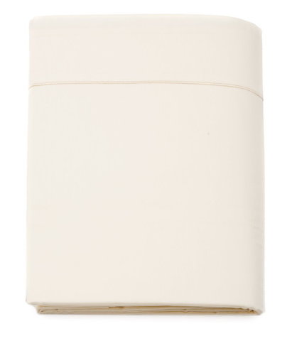 Простыня прямая 240x300 Blanc des Vosges сатин молочная