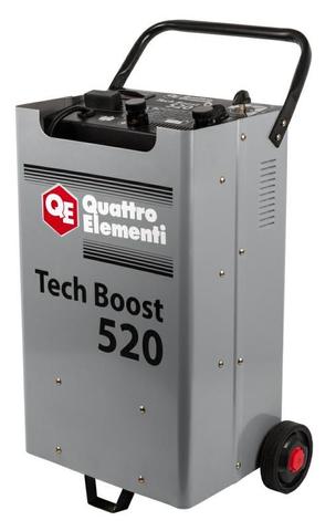 Пуско-зарядное устройство QUATTRO ELEMENTI Tech Boost 520 ( 12 / 24 Вольт, заряд до 75А, п (771-466)