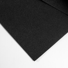 Фоамиран Иранский цвет черный. Толщина 1.0мм. Лист 60х70см.