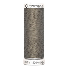 Нить Sew-All 200 м, Gutermann, 241 брезентово-серый