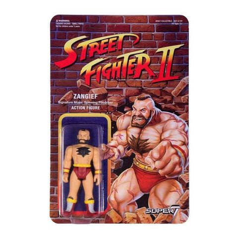 Фигурка Super7 Street Fighter II: Zangief