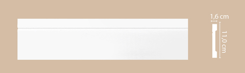 Плинтус напольный А017