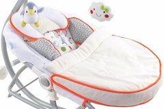 Электрокачели с адаптером Nuovita Casseta, цвет - Alba / Рассвет (BY028_510)