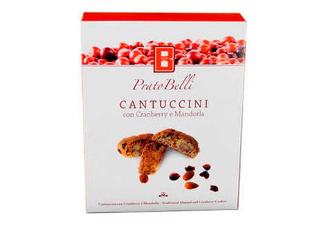 Кантучини с миндалем и клюквой Amari, 100г