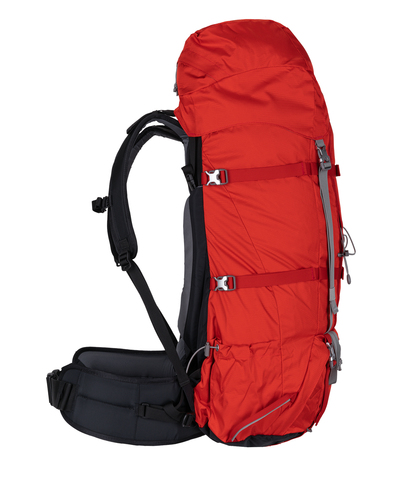 Картинка рюкзак туристический Redfox Summit 90 V3 Light 1200/т.красный - 4