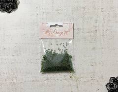 Бисер некалиброванный, 20 гр, размер 12/0, пр-во Китай