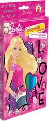 Карандаши 12 цветов Barbie треугольные