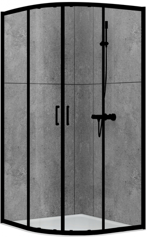 Abber Schwarzer Diamant AG01080B Душевой уголок, 80x80x195