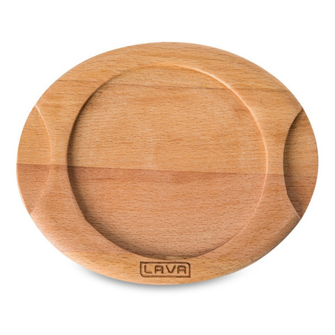 Подставка для сервировки овальная LAVA 15х18см