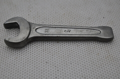 Ключ гаечный рожковый односторонний ударный 32 мм CrV (DIN 133)