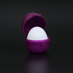 Мастурбатор-яйцо EGG в фиолетовом футляре для хранения - 