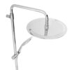 Cezares LEAF-CVDA-30-SS LEAF-CVDA-30-SS Душевая стойка телескопическая со смесителем с верхним и ручным душем, верхний душ диаметр 300 мм металл, исполнение sunset