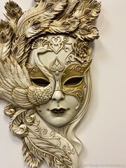 Силиконовый молд Венецианская маска 
