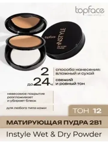Topface Instyle Пудра шёлковая для лица 
