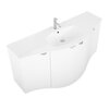 Cezares 55176 RIALTO Шкаф подвесной с одной распашной дверцей, левосторонний 55176 Bianco opaco, 34x41x65