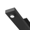 Cezares SLIDER-LC-NOP-W0 SLIDER-LC-NOP-W0 Смеситель для накладной раковины однорычажный, без донного клапана, черный матовый