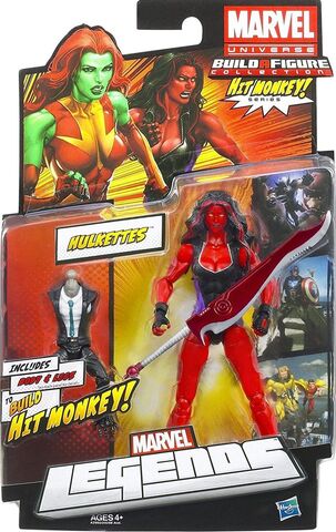 Фигурка Красная Женщина-Халк Marvel Legends 2013