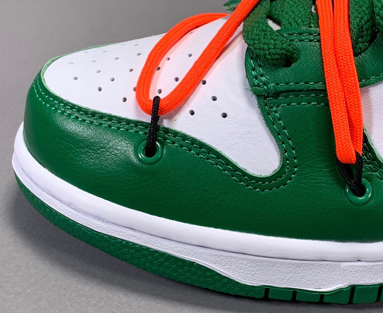 low top green dunks