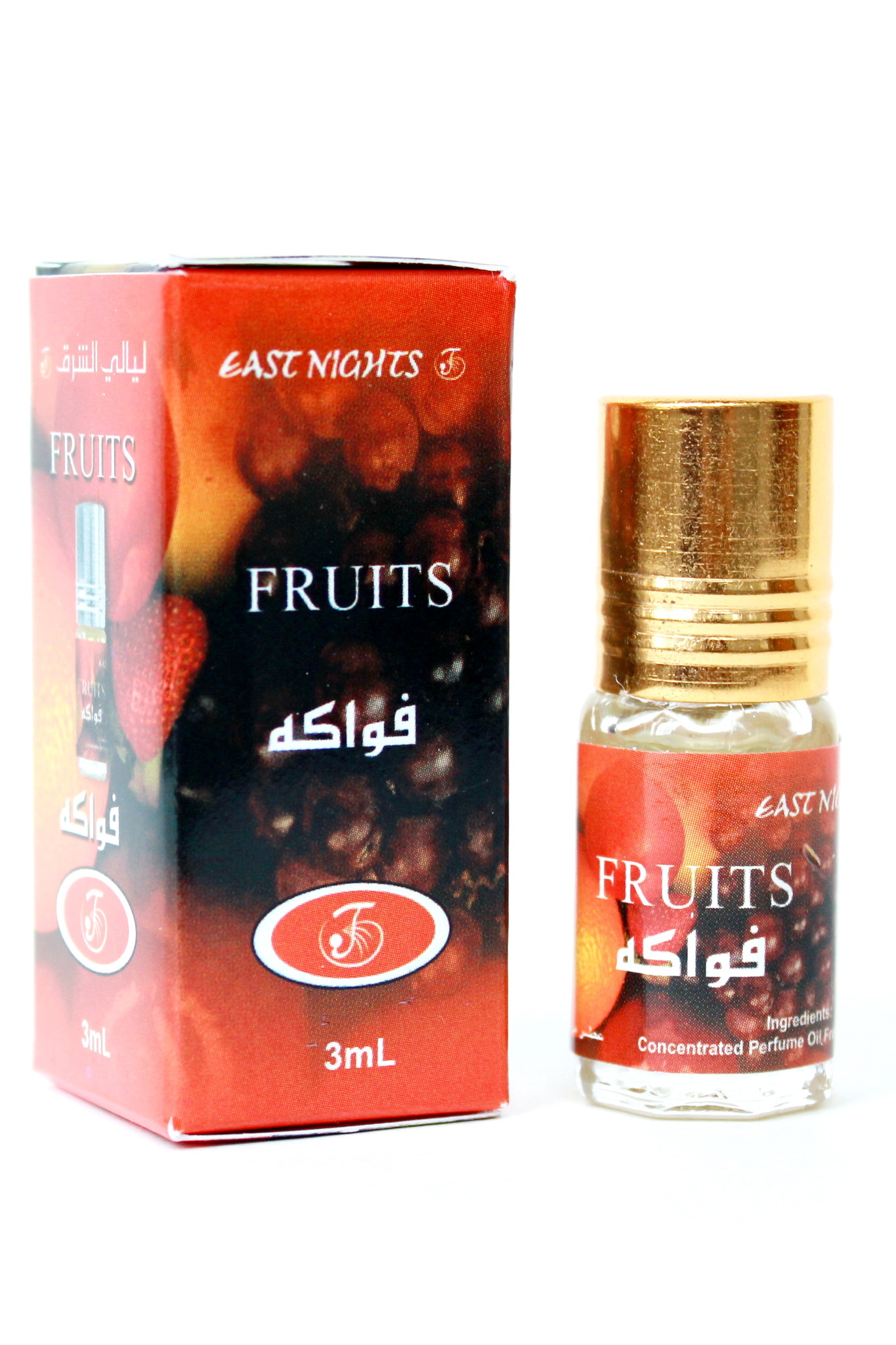 Fruits натуральные масляные духи «Влюбленные фрукты» 3 мл