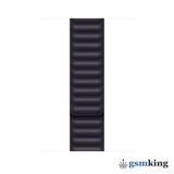 Apple Watch Leather Link 41mm Ink - M/L (140–180mm)