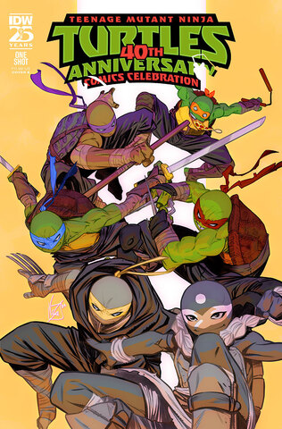 Teenage Mutant Ninja Turtles 40th Anniversary Comics Celebration #1 (Cover E) (ПРЕДЗАКАЗ!)