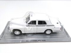 Warszawa 203 Taxi 1962 white 1:43 Kultowe Auta PRL-u