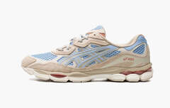 Asics Gel-NYC "Harbor Blue Wood Crepe"