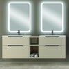 Cezares 55155 URBAN Тумба под раковину с двумя выдвижными ящиками 55155 Frassino scuro, 60x46x62