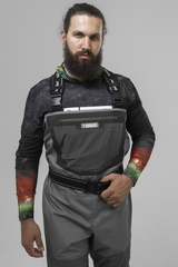 Летние вейдерсы забродные для Off-Road, рыбалки  Remington Fishing Rivers Black/Grey на remingtonn.ru