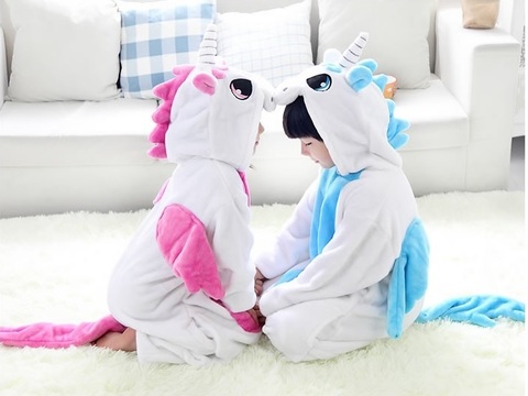 Пижама кигуруми Единорог розовый — Pajamas kigurumi Unicorn