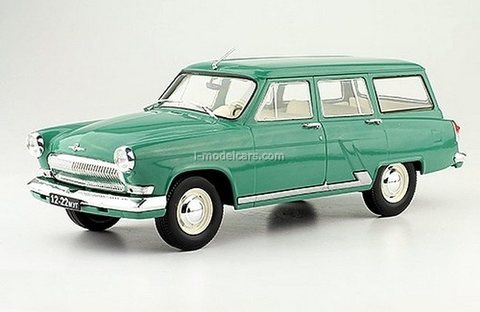 GAZ-22 Volga green 1:24 Legendary Soviet cars Hachette #22