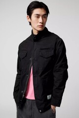 Куртка Alpha Industries M-65 MOD Lightweight Field Jacket Black (Чёрная)