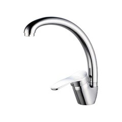 Смеситель для мойки TSB 753-1202 однорычажный, без гибкой подводки, высокий излив