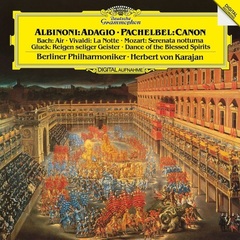 Berlin Philharmonic, Herbert von Karajan / Albinoni, Pachelbel, Bach, Vivaldi, Mozart, Gluck (LP)