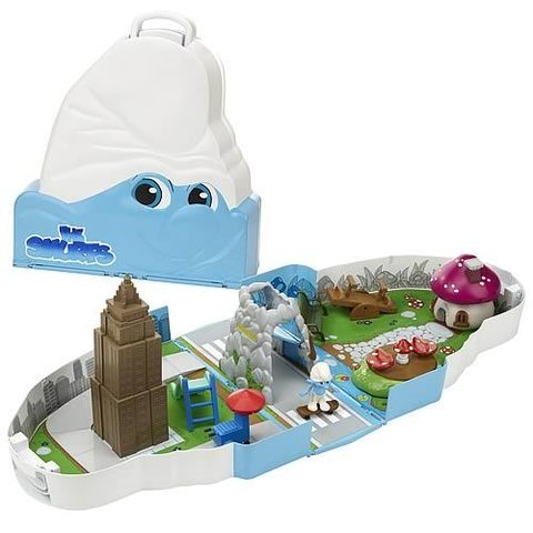 The Smurfs Movie Escape from New York 2-in-1 Playset