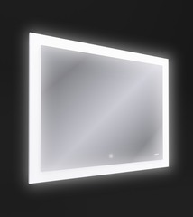 Зеркало LED 030 design 100x80 с подсветкой с антизапотеванием прямоугольное Cersanit KN-LU-LED030*100-d-Os фото