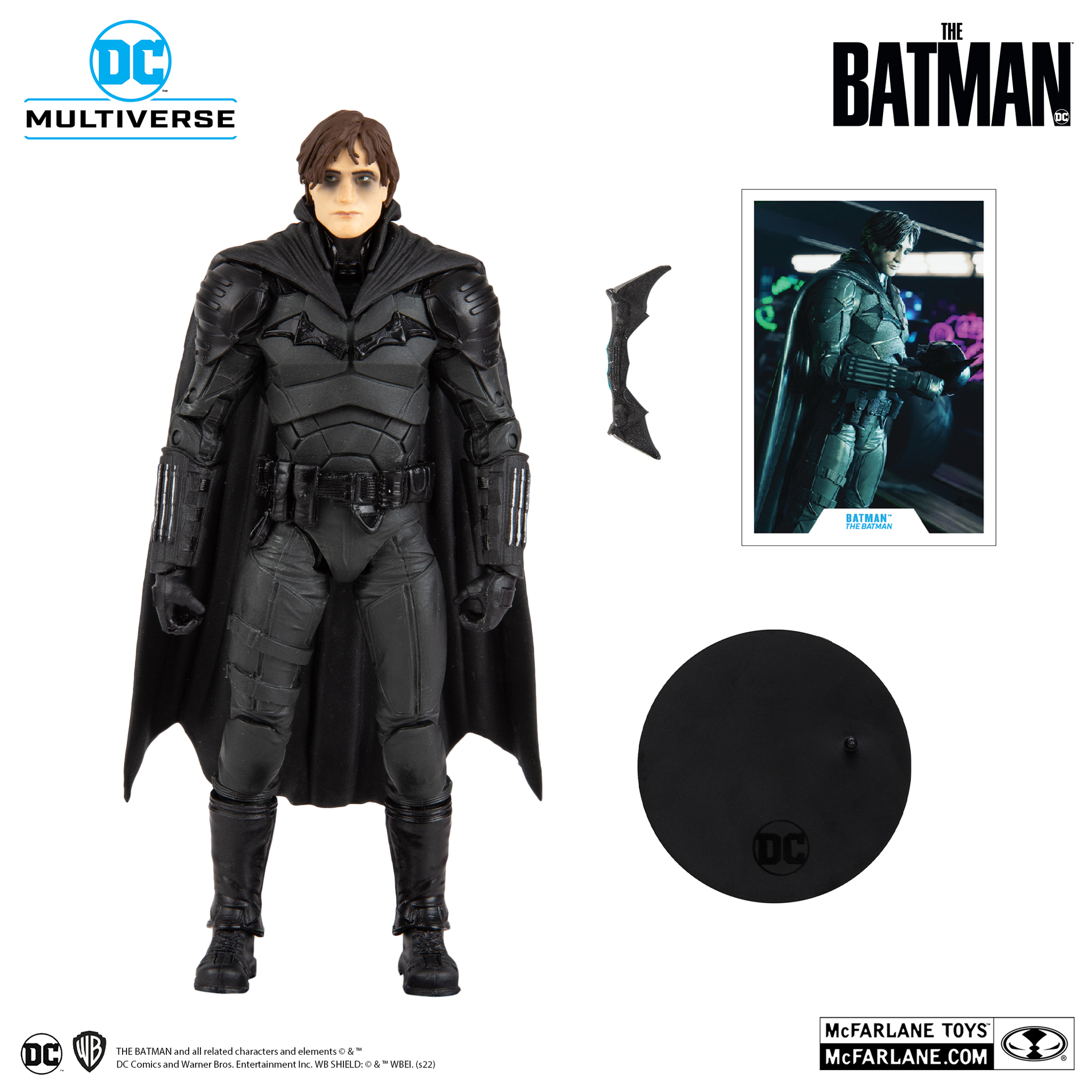 Фигурка Бэтмен фильм 2022: купить игрушки DC Multiverse movie The Batman в  интернет магазине Toyszone.ru