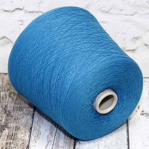 Смесовка с кашемиром (10%) NEW MILL VELOX 1/14.5 лазурный
