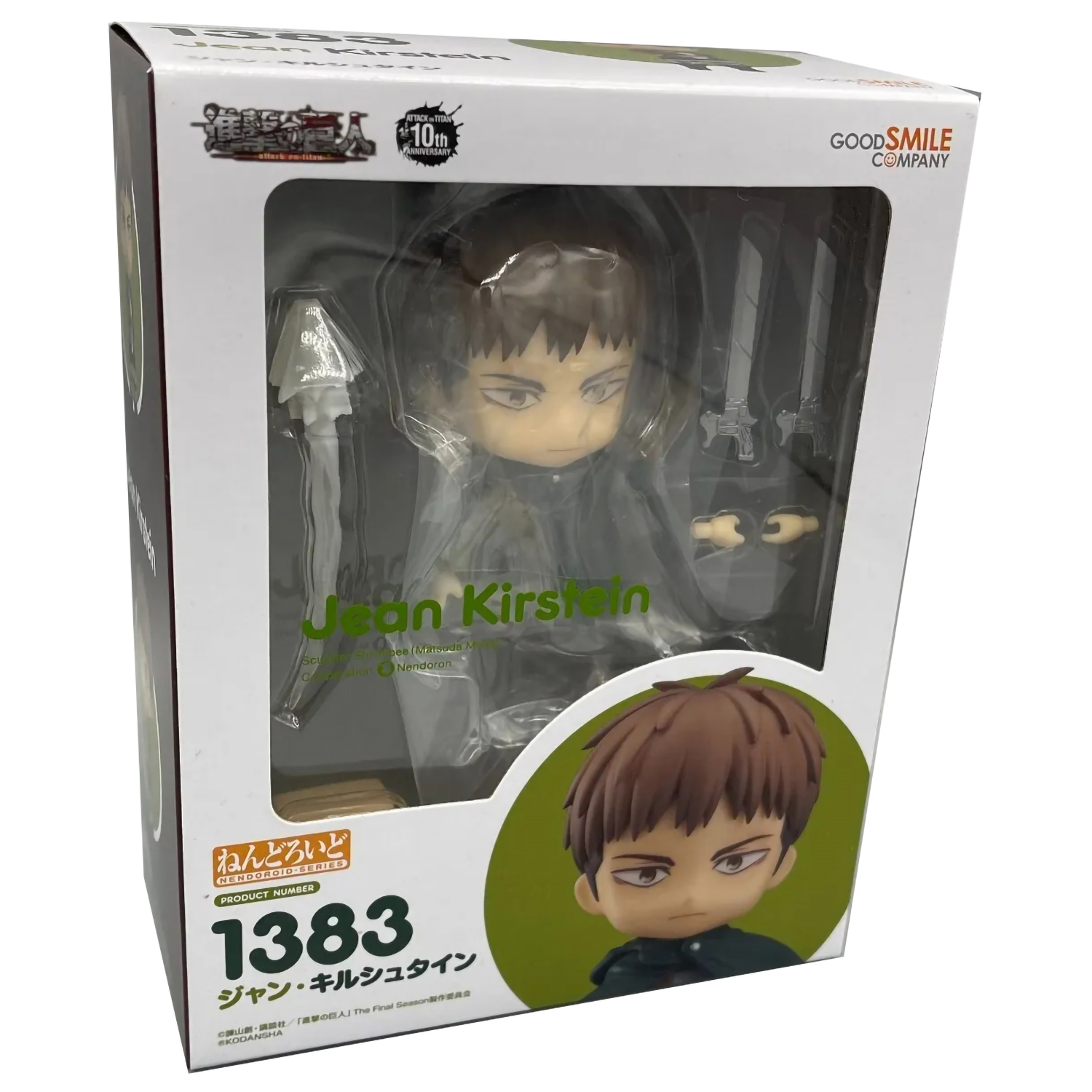 Фигурка Nendoroid Attack on Titan: Jean Kirstein (1383) – купить по  выгодной цене | Интернет-магазин комиксов 28oi.ru